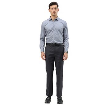 Men's Skinny-Fit Dress Pants Flat Front, Open Hem