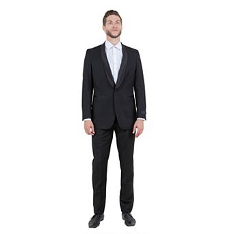 Men's 2 pc Slim-Fit Tuxedo Set w/ Satin Shawl Collar