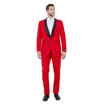 Men's 2 pc Slim-Fit Tuxedo Set w/ Satin Shawl Collar
