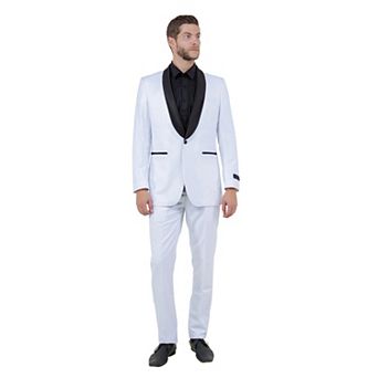 Men's 2 pc Slim-Fit Tuxedo Set w/ Satin Shawl Collar