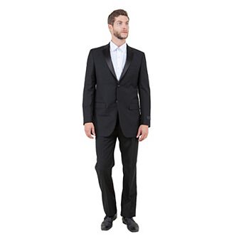 Men's 2 pc Slim Fit Tuxedo Set w/ Satin Notch Lapel