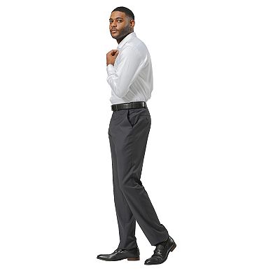 Stacy Adams Solid Dress Pants w/ Expandable Waistband