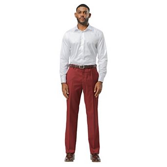 Stacy Adams Solid Dress Pants w/ Expandable Waistband