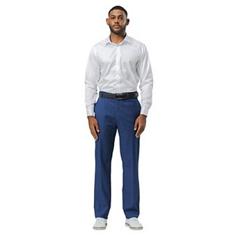 Stacy Adams Solid Dress Pants w/ Expandable Waistband