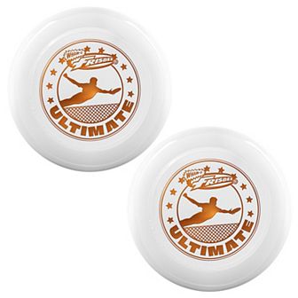 Wham-O Frisbee Official Ultimate 175g Flying Disc, 10.75 Inch, Professional Training, 2 Pack