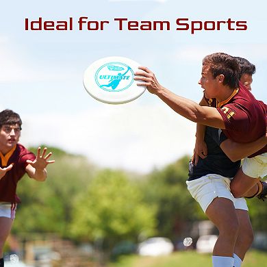 Wham-O Frisbee Official Ultimate 175g Flying Disc, 10.75 Inch, Professional Training, 2 Pack