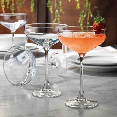 Home Essentials 4-pc. Mercer Coupe Glass Set