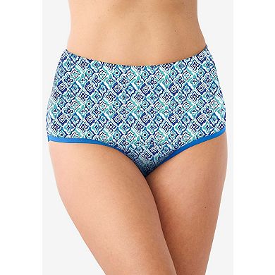 Comfort Choice Plus Size Cotton Spandex Incontinence Brief 2-Pack