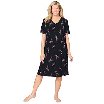 Catherines Plus Size Breast Cancer Support Sleepshirt