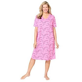 Catherines Plus Size Breast Cancer Support Sleepshirt