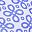 Ultra Blue Eyelet Geo