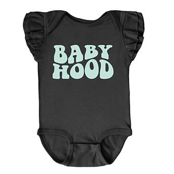 The Juniper Shop Babyhood Wavy Flutter Sleeve Bodysuit