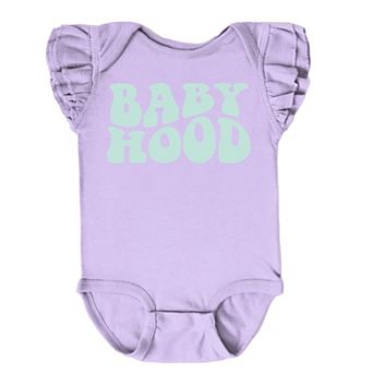 The Juniper Shop Babyhood Wavy Flutter Sleeve Bodysuit