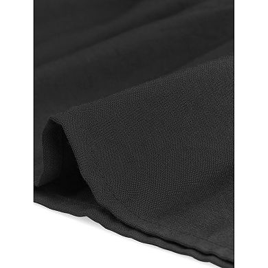 2 Packs Women's A-Line Tiered Pockets Midi Long Skirt