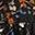 Black Dustyblue Floral