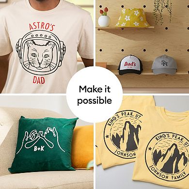 Cricut® Smart Iron-On™ 3-ft. Matless Heat Transfer Black Vinyl