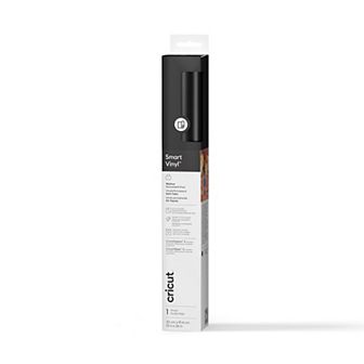 Cricut® Smart Vinyl™ Matless Permanent Black Vinyl 3-ft. Roll
