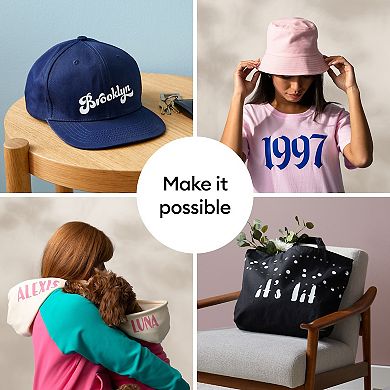 Cricut® Iron-On 12 in. x 24 in. Heat Transfer White Vinyl Product