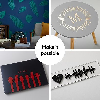 Cricut® Removable Vinyl 4-ft. Craft Supply Black Vinyl