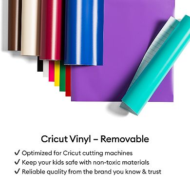 Cricut® Removable Vinyl 4-ft. Craft Supply Black Vinyl