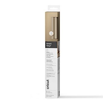 Cricut® Smart Vinyl™ 1-sheet Matte Metallic Permanent Champagne Vinyl