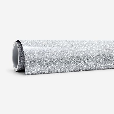 Cricut® Smart Iron-On™ Glitter 3-ft. Silver Transfer Vinyl
