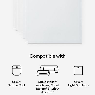 Cricut® Waterproof Sticker Set - 6-pk. Printable Vinyl - US Letter Size