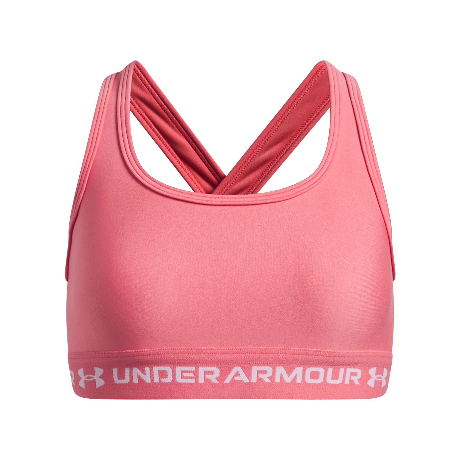 Спортивное бра для детей, открытая спина — Under Armour, цвет: Розовый