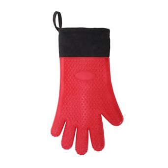 Non-slip Heat-Resistant Oven Mitts for Kitchen Use