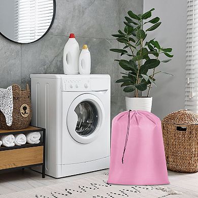 3pcs Laundry Bag With Drawstring Closure 28" x 40" Extra Large Heavy Duty Clothes Bag