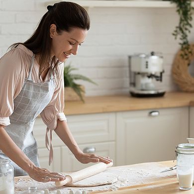 Silicone Rolling Pins, 20.5" Rubber Handle Non-Stick Rolling Pin Small Roller Playdough Rolling Pins