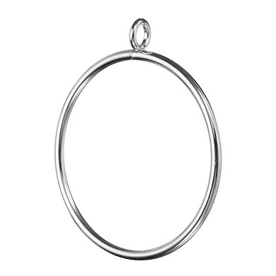 28 PCS Curtain Rod Rings Hanging Ring 2.5-Inch