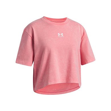 Girls 7-18 Under Armour Rival Wash Short Sleeve Tee