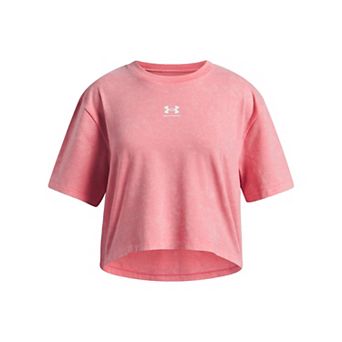 Girls 7-18 Under Armour Rival Wash Short Sleeve Tee