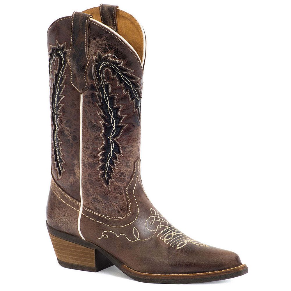 Cosmic Cowgirl Leather Boots main image 0