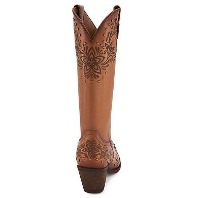 Women Premium Leather Western Boots By Forastero