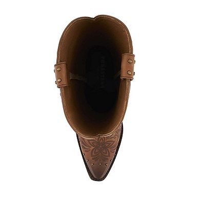 Women Premium Leather Western Boots By Forastero