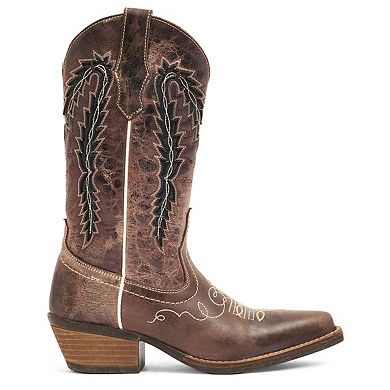 Women's Cowgirl Leather Boots By Forastero