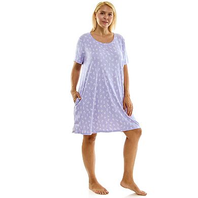 Plus Size Croft & Barrow® Pointelle Pajama Sleepshirt
