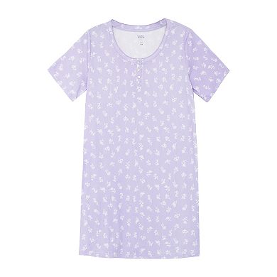 Plus Size Croft & Barrow® Pointelle Pajama Sleepshirt