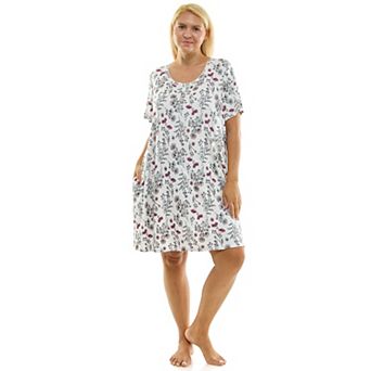 Plus Size Croft & Barrow® Pointelle Pajama Sleepshirt
