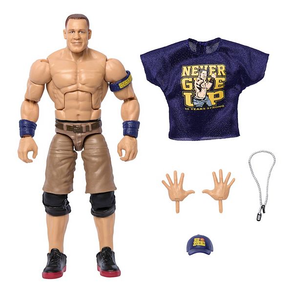 Mattel WWE Elite John Cena 6-inch Action Figure with Articulation