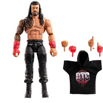 Mattel WWE Elite Roman Reigns 6-inch Action Figure with Articulation & Accessories