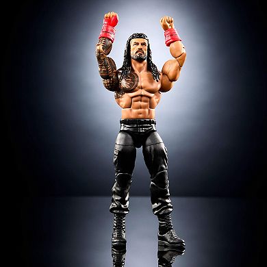 Mattel WWE Elite Roman Reigns 6-inch Action Figure with Articulation & Accessories