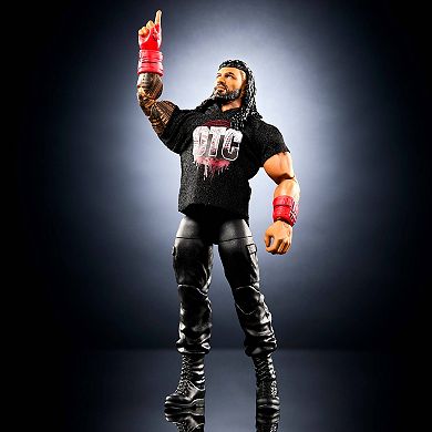 Mattel WWE Elite Roman Reigns 6-inch Action Figure with Articulation & Accessories
