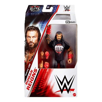Mattel WWE Elite Roman Reigns 6-inch Action Figure with Articulation & Accessories