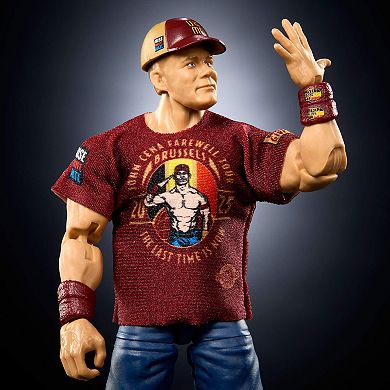 Mattel WWE Elite John Cena 6-inch Action Figure with Articulation & Accessories