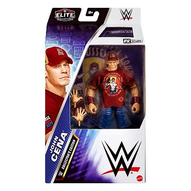 Mattel WWE Elite John Cena 6-inch Action Figure with Articulation & Accessories