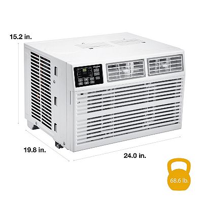 Whirlpool 8,000 BTU Window Air Conditioner with Heat
