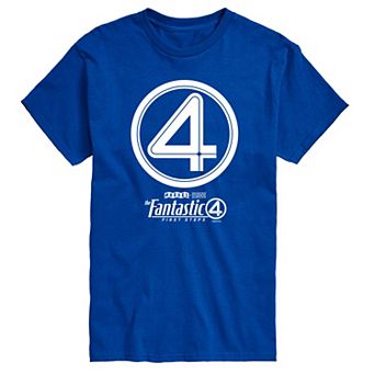 Big & Tall Marvel The Fantastic Four First Steps Logo Graphic Tee